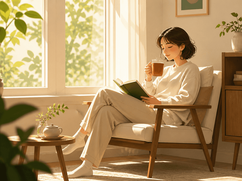 Resting Pose Illustration