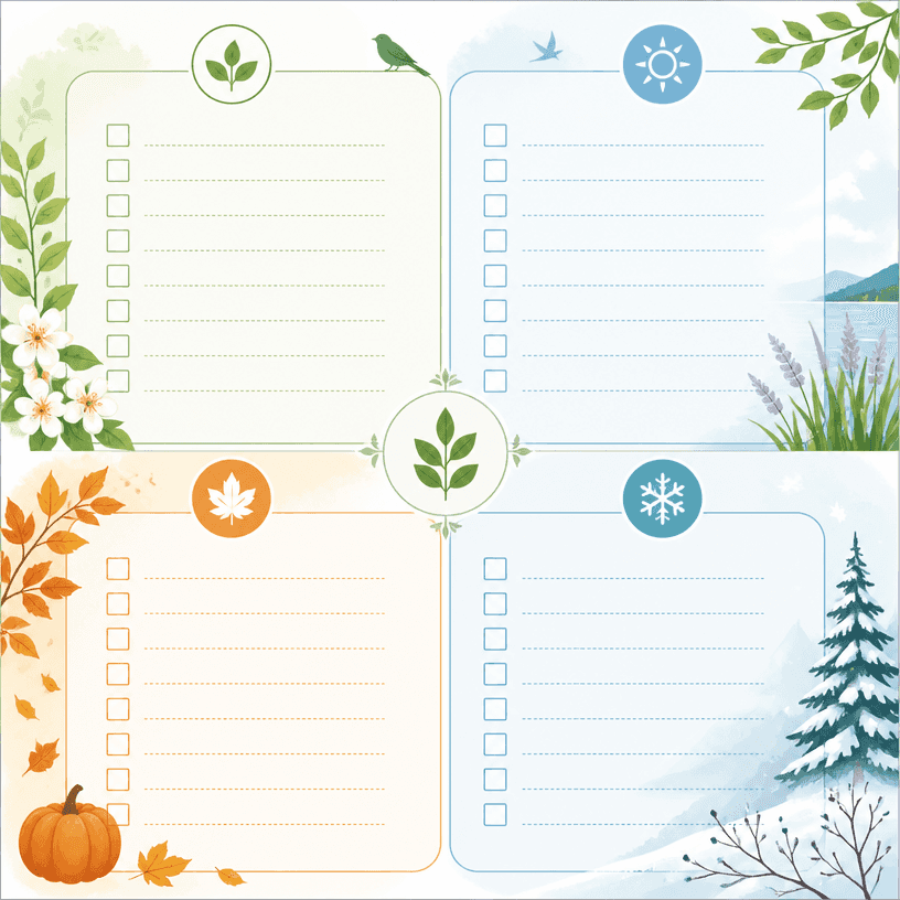 Seasonal Checklist