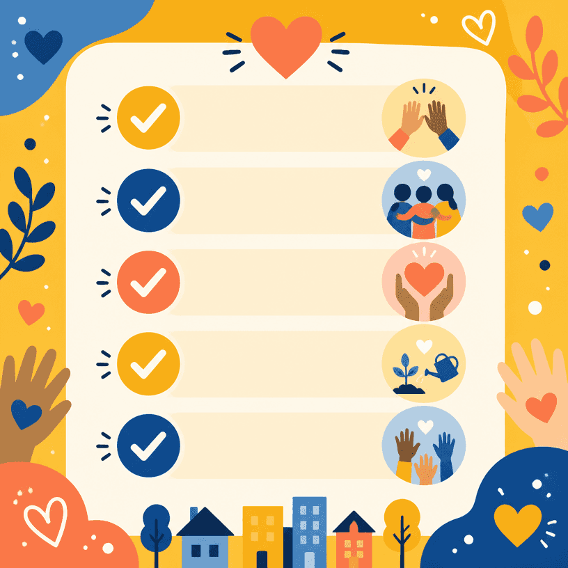 Community Checklist
