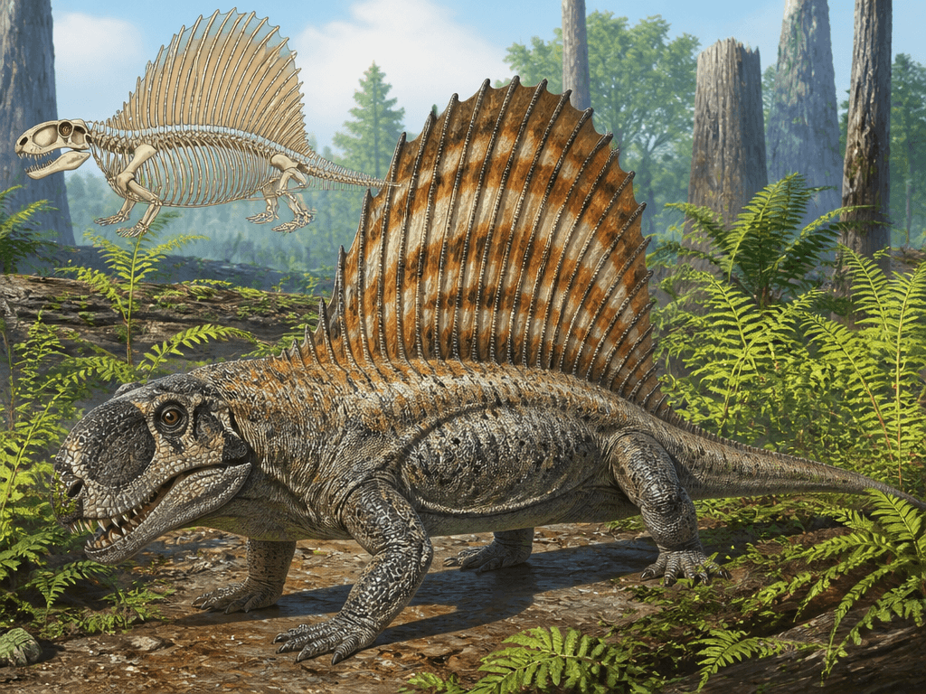 Prehistoric Creature Illustration