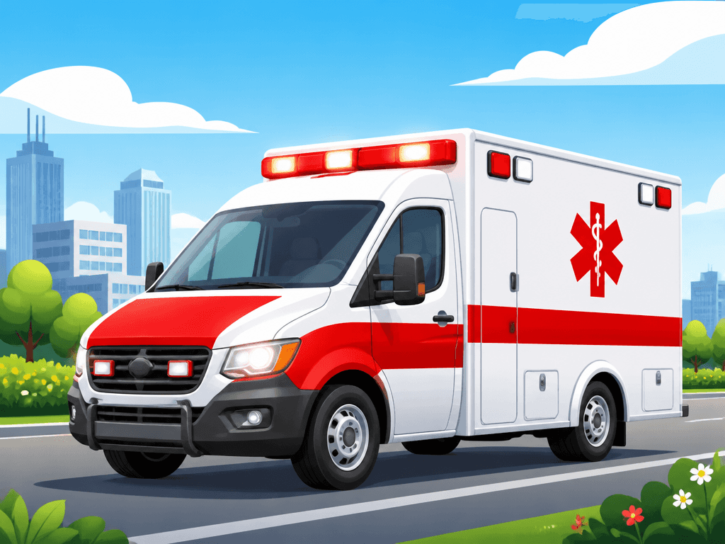 Ambulance Illustration