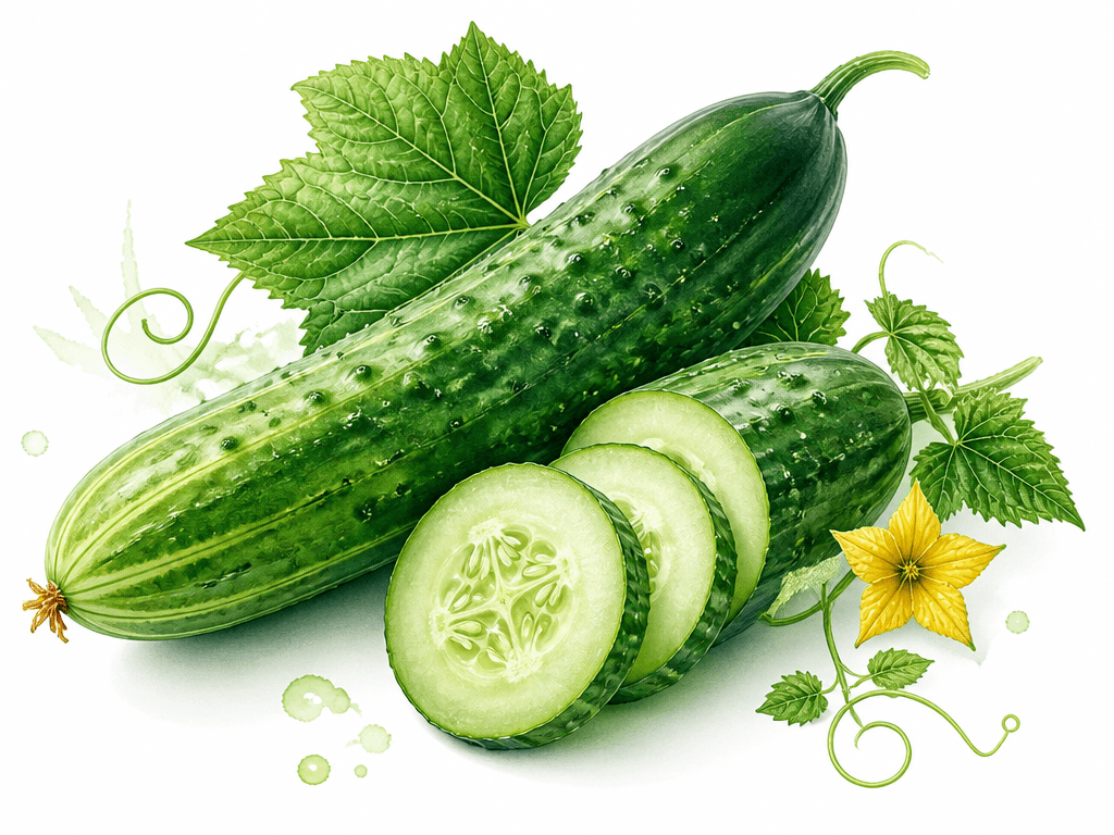 Cucumber Illustration