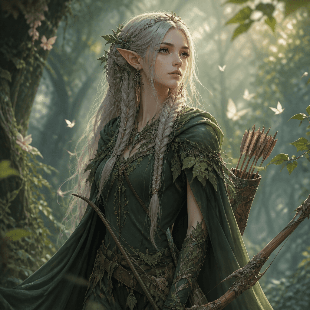 Elf Archer Character