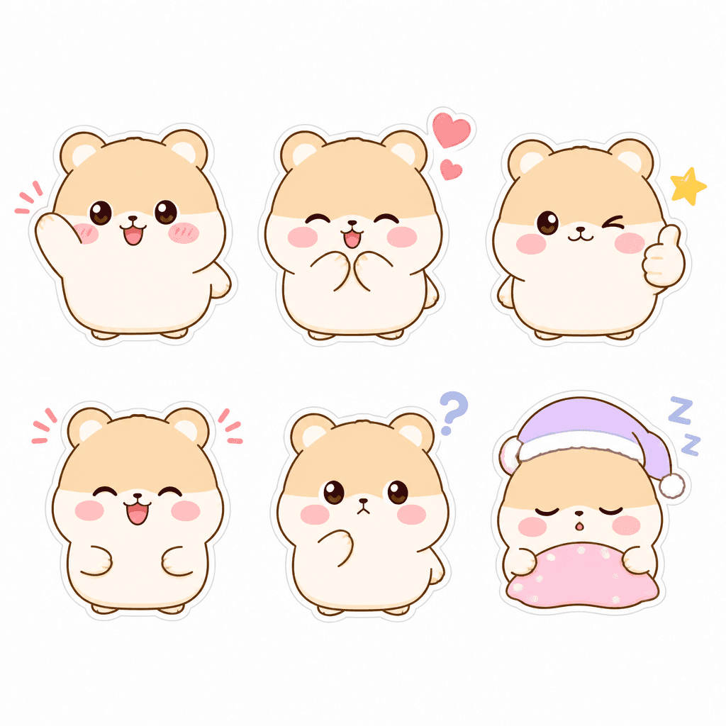 Cute Emoji Set