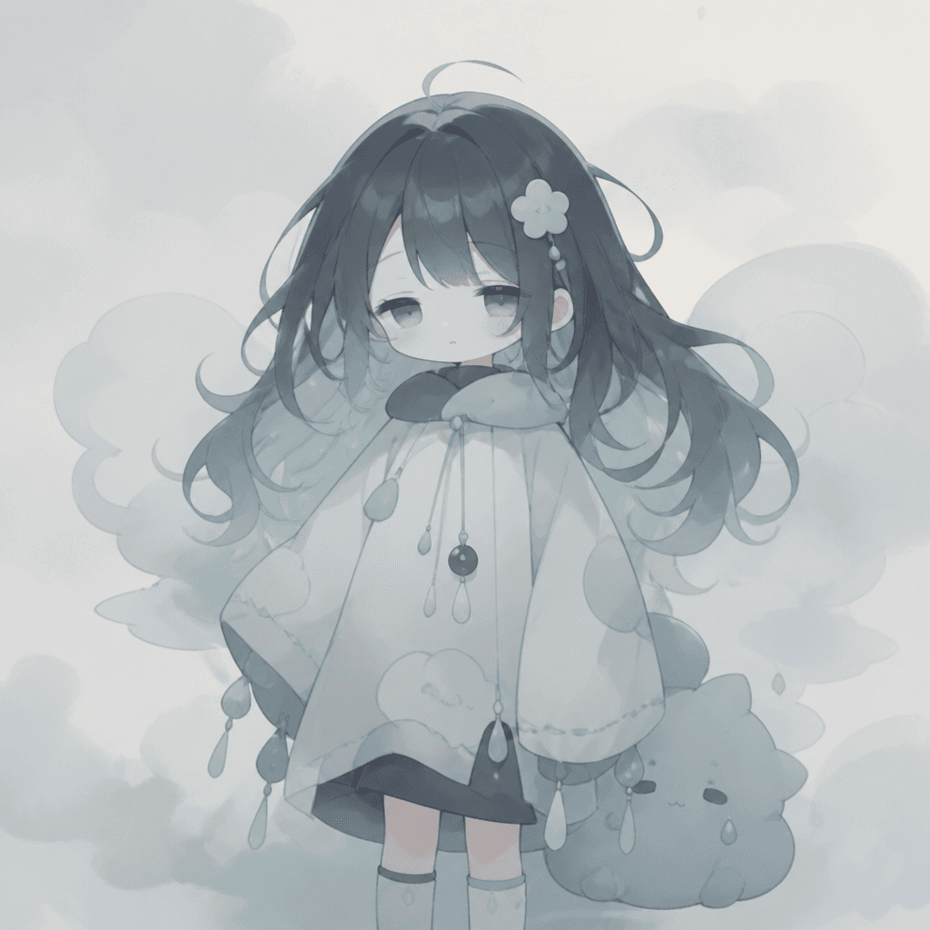 Muichiro Cute Character Illustration