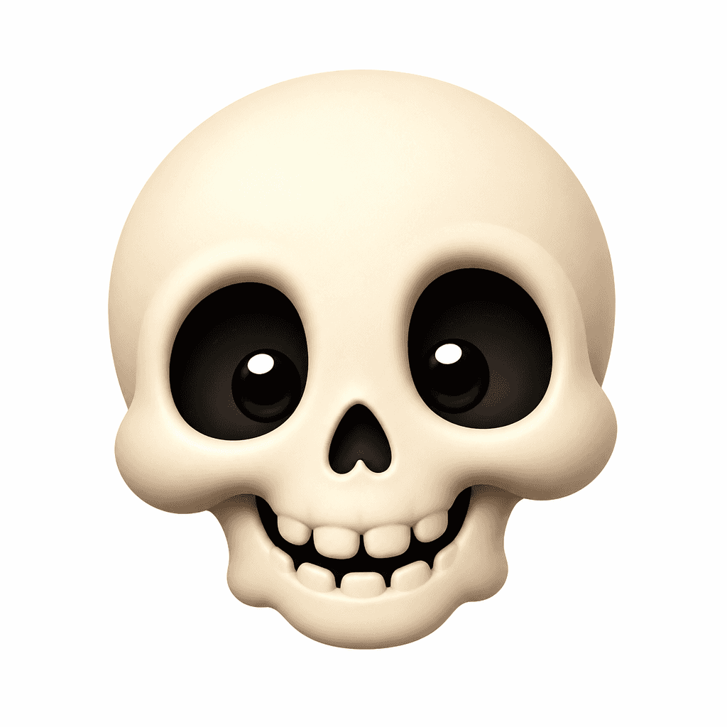 Skull Emoji Design