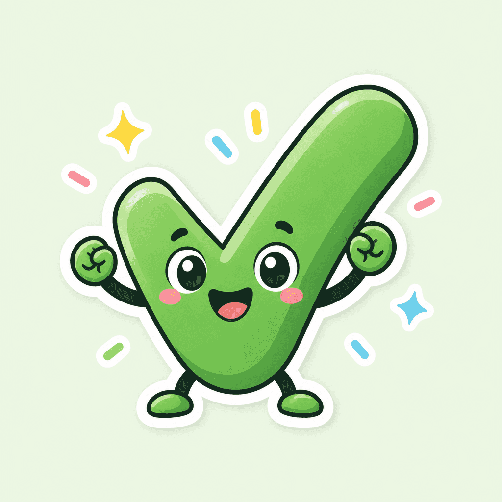 Check Emoticon Design