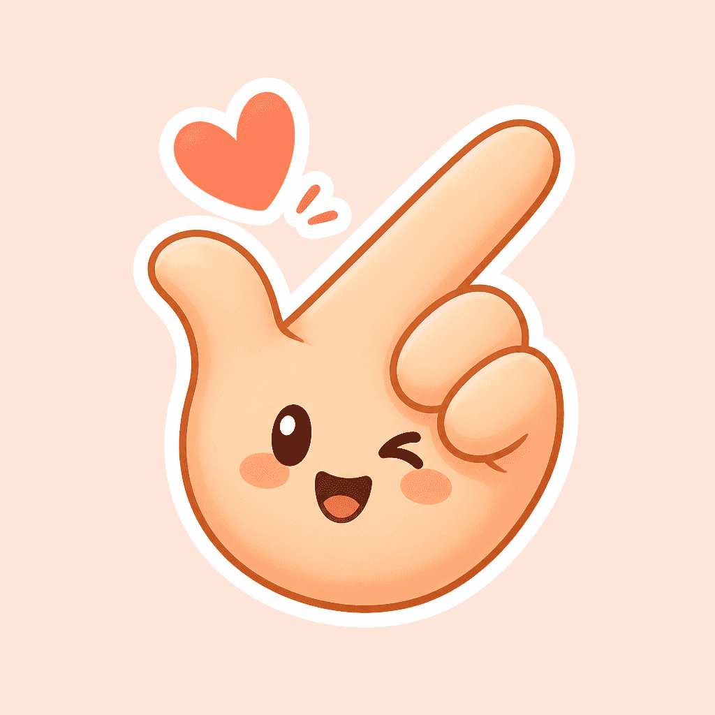 Finger Emoticon