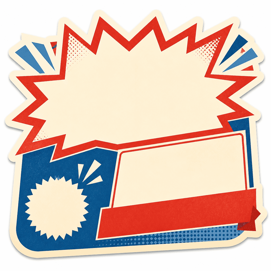 Flyer Sticker Design