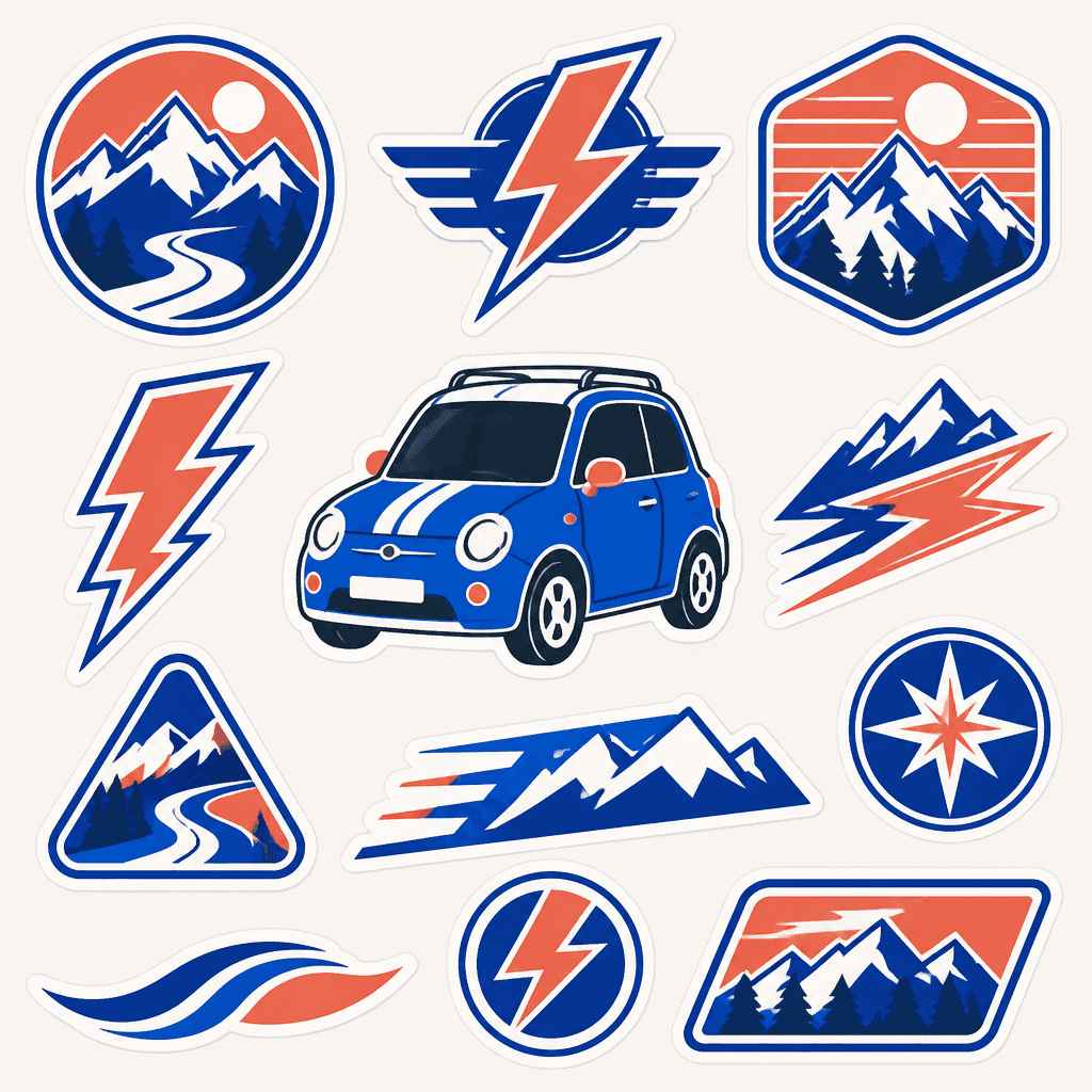 Vehicle Sticker Design