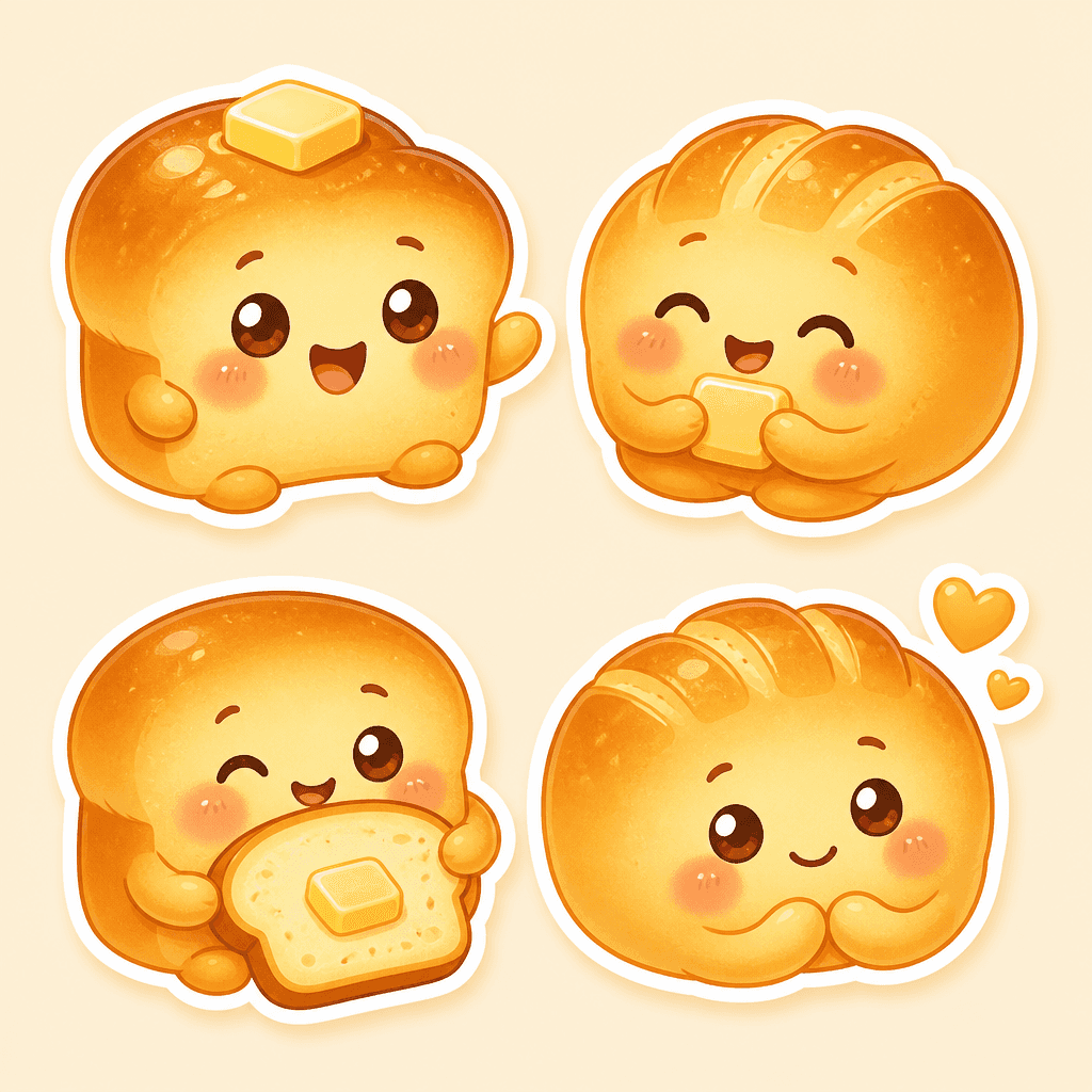 Bread Emoticon