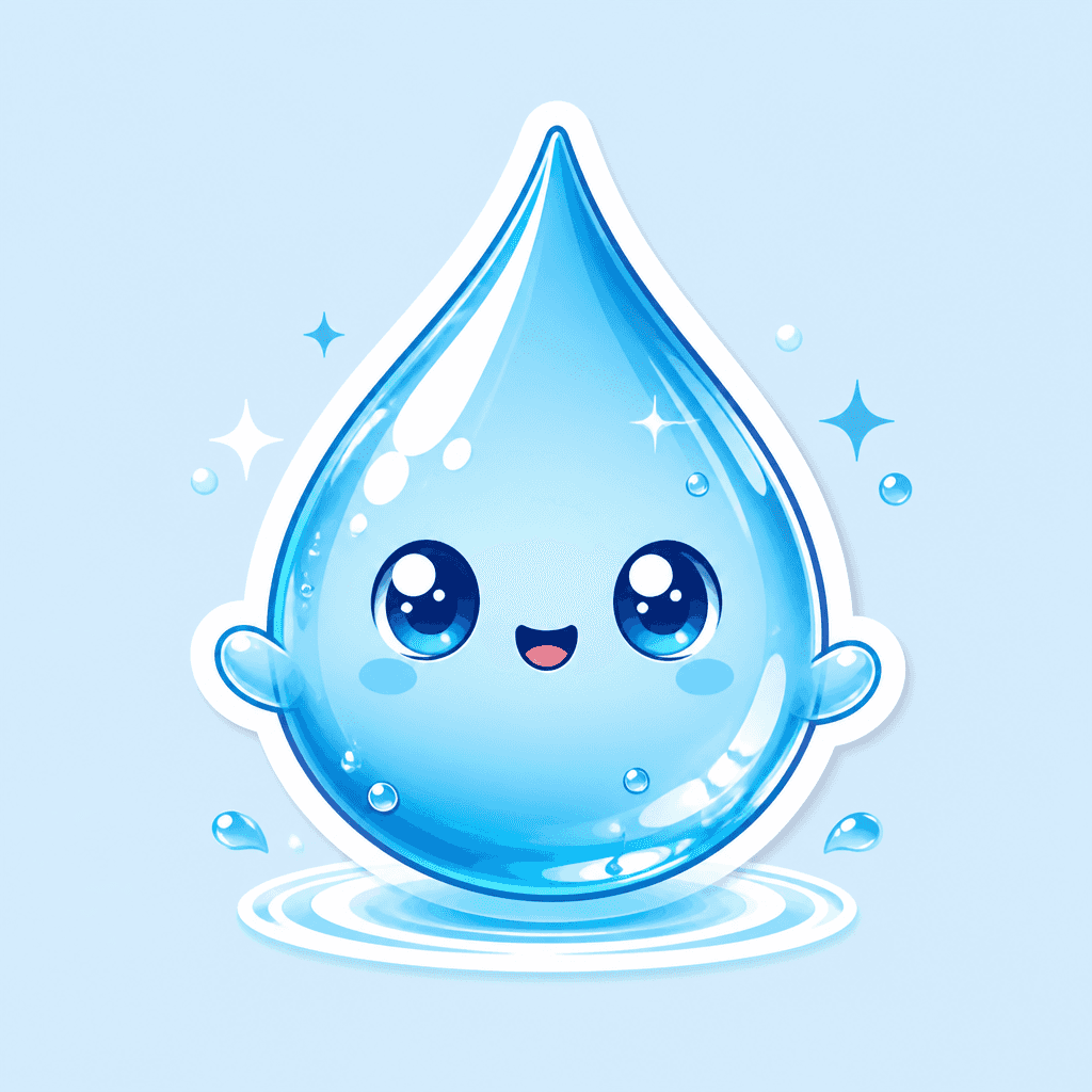 Water Drop Emoticon