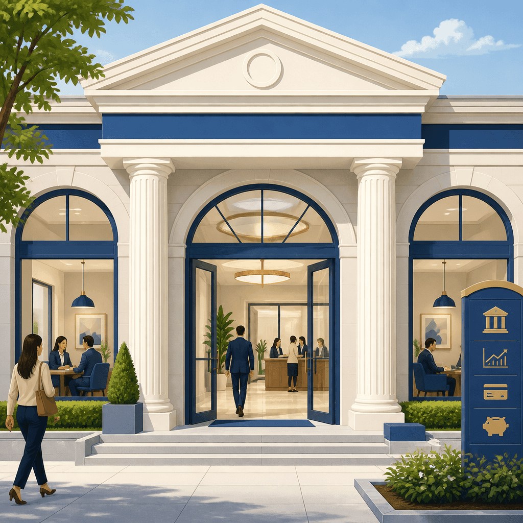 Banking Industry Illustration