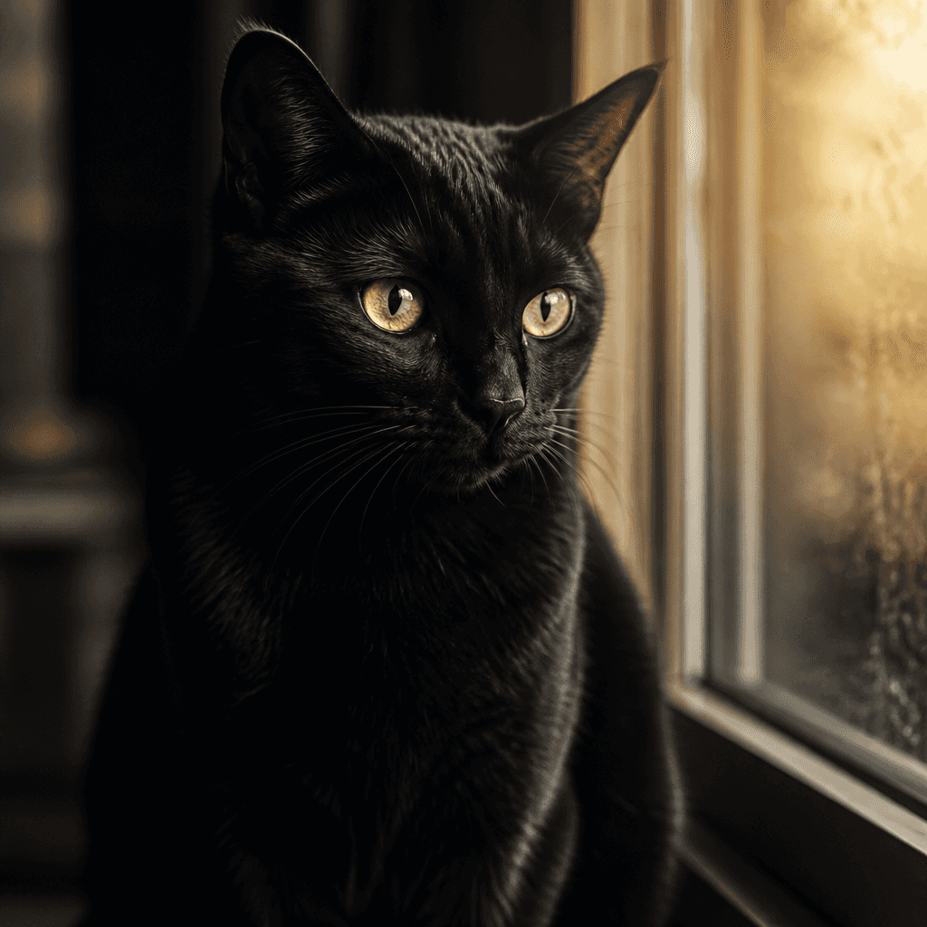 Black Cat Photo