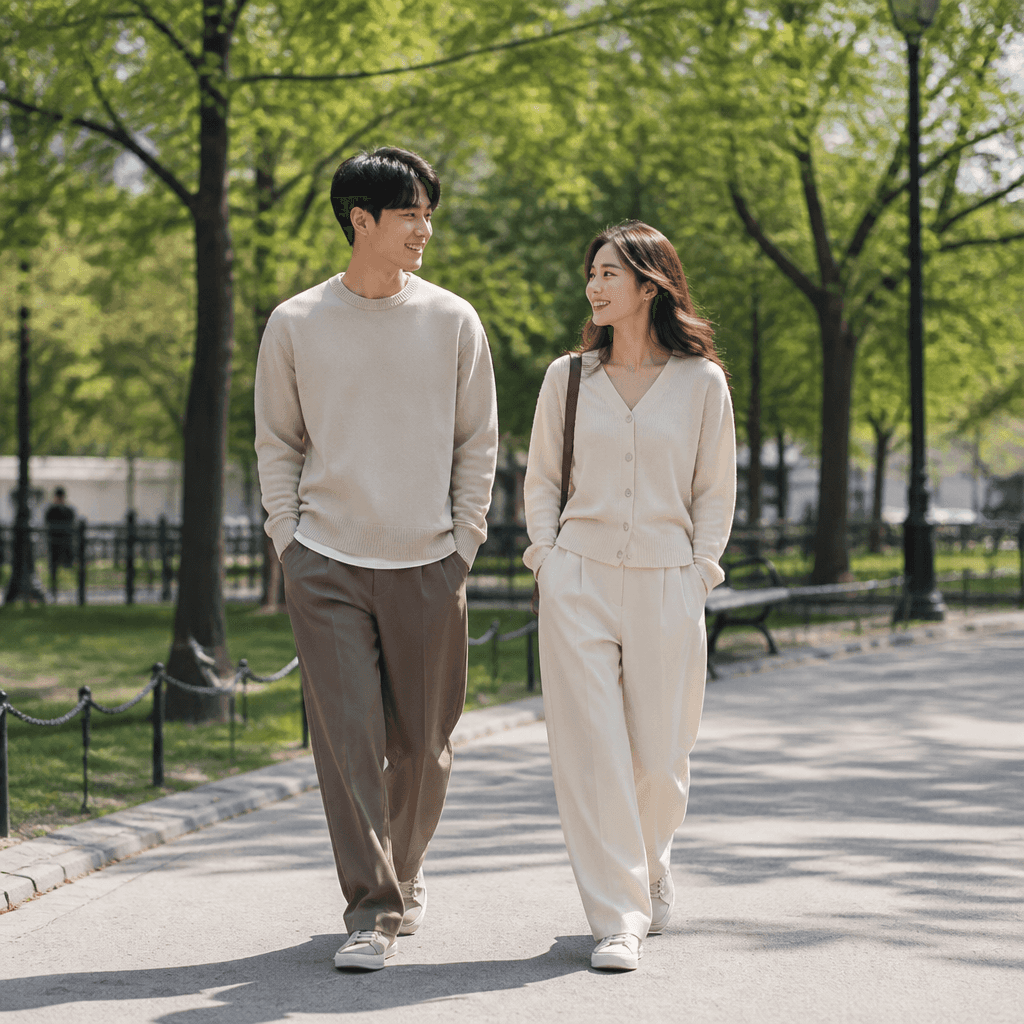 Couple Matching Outfit Photo