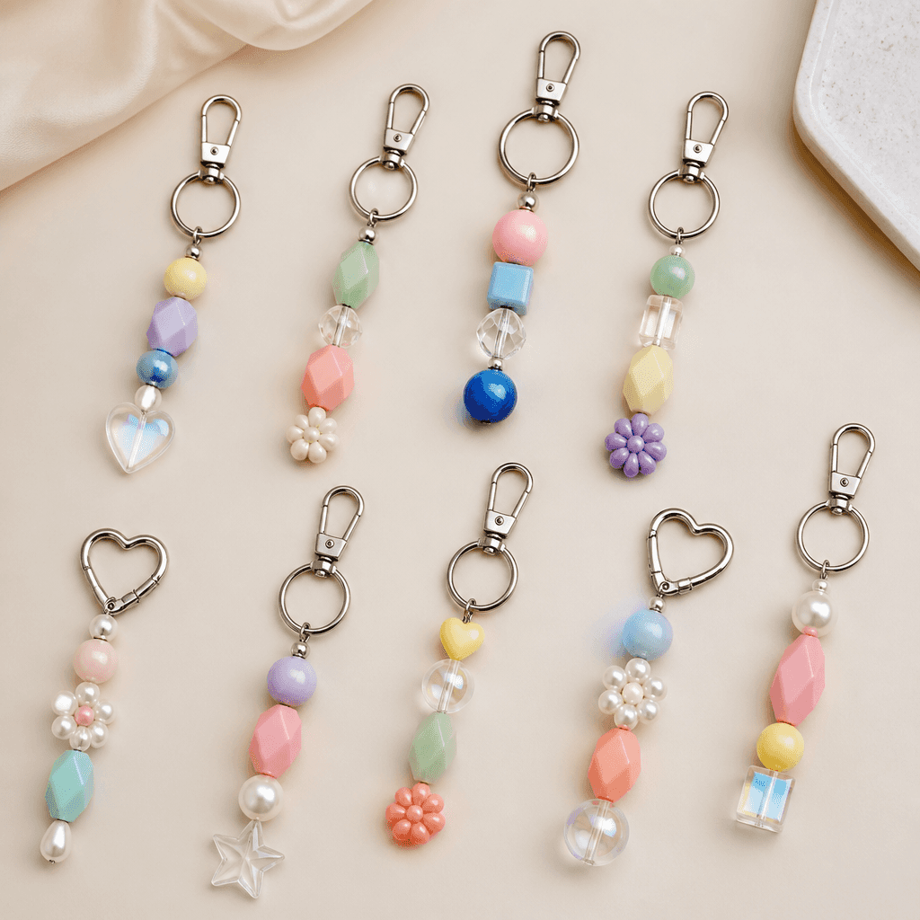 Beaded Keychain Design