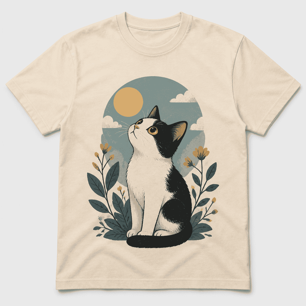 Cat T-Shirt Design