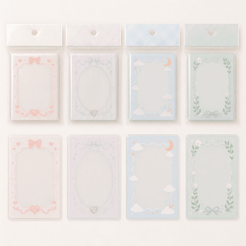 Photocard Sleeve Design