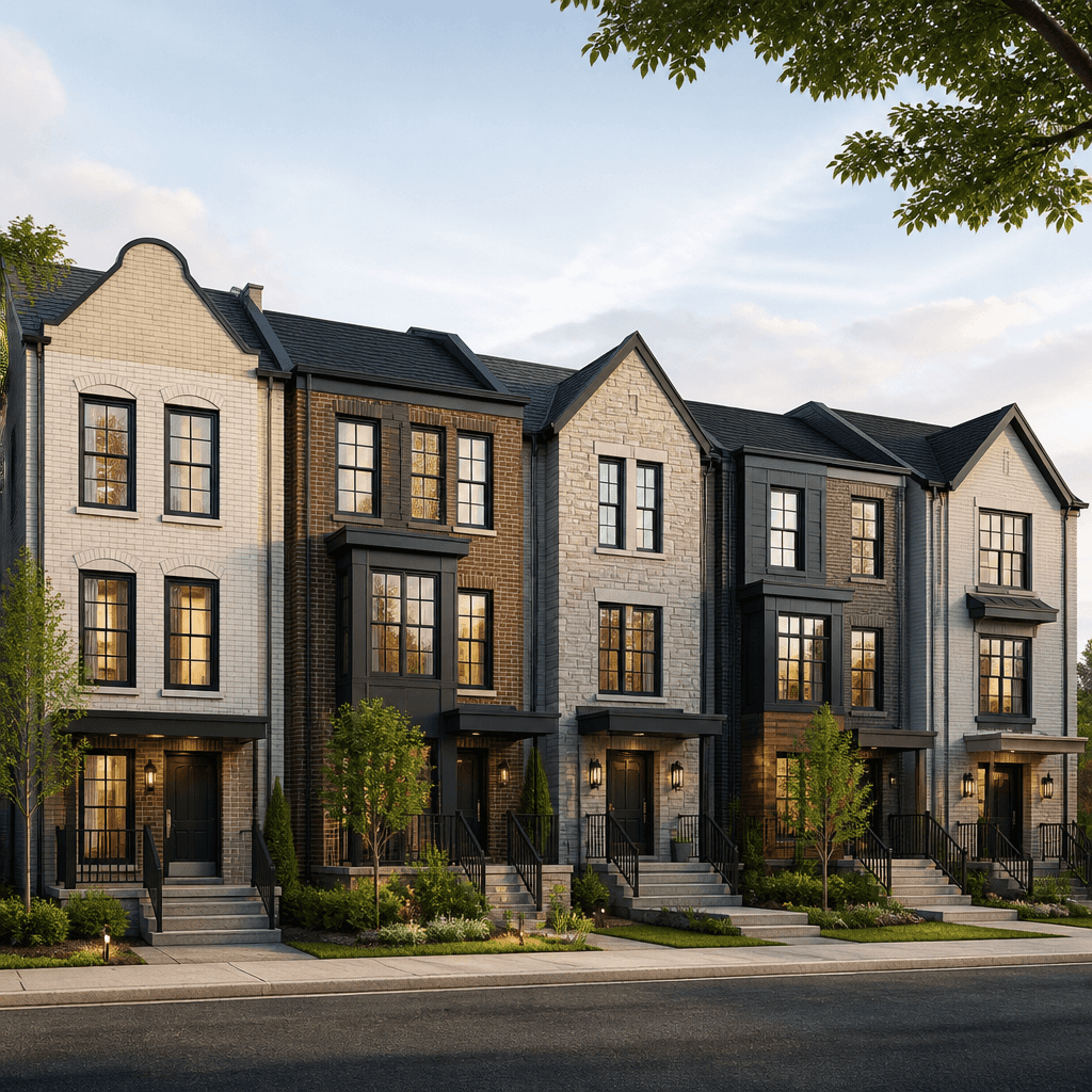 Row House Exterior Design