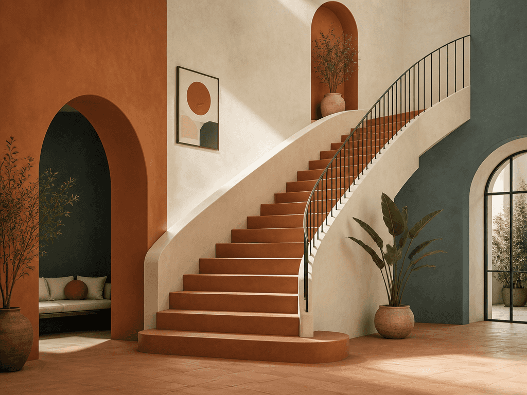 Staircase Illustration