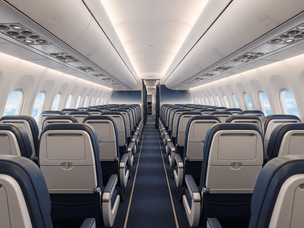 Airplane Interior Background