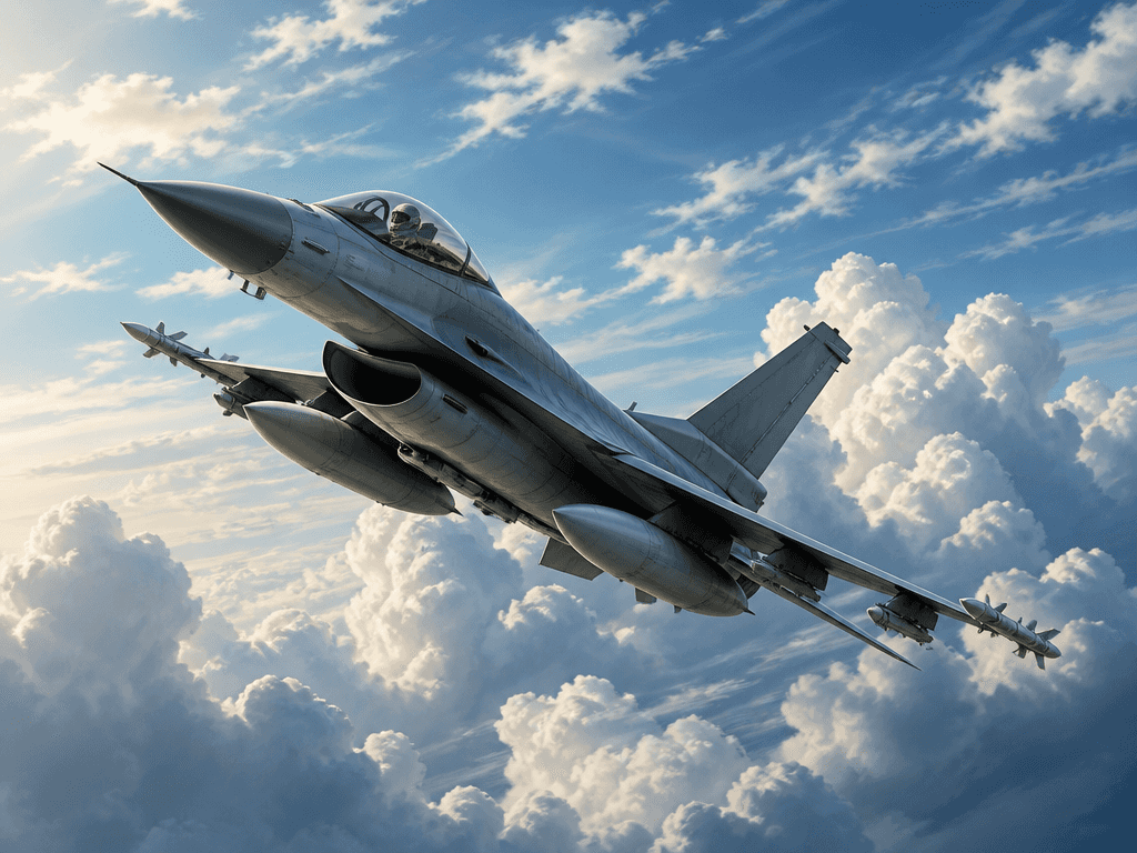 Fighter Jet Illustration