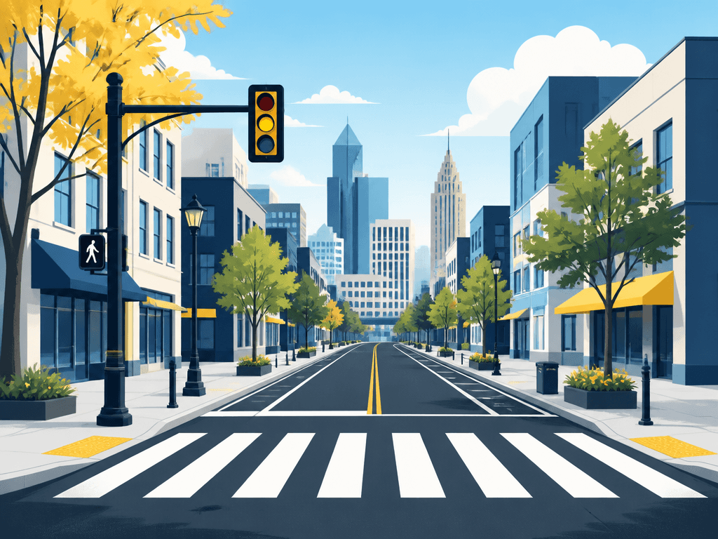 Crosswalk Illustration