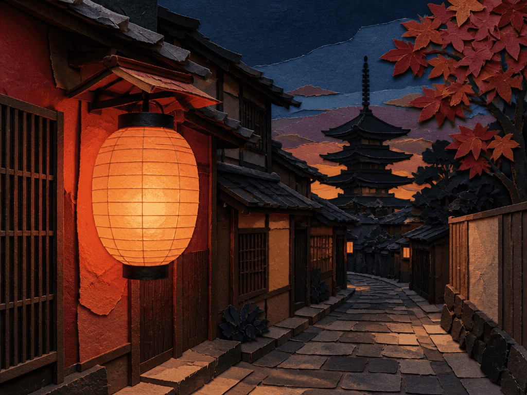 Japanese Lantern Illustration