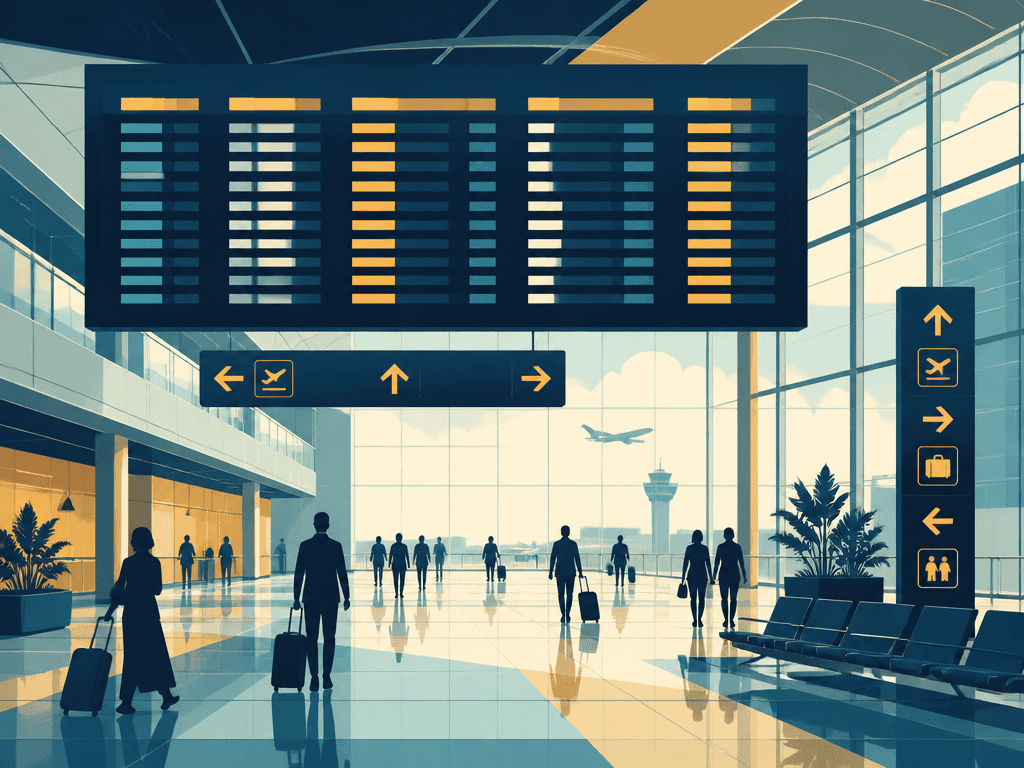 Airport Departure Board
