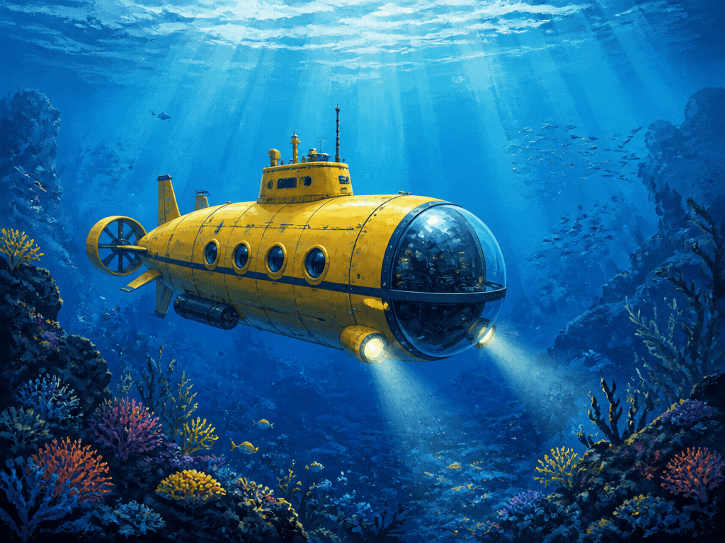 Submarine Illustration