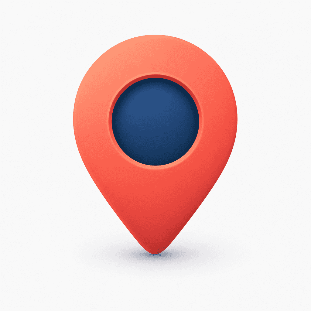 Location Pin Icon Design