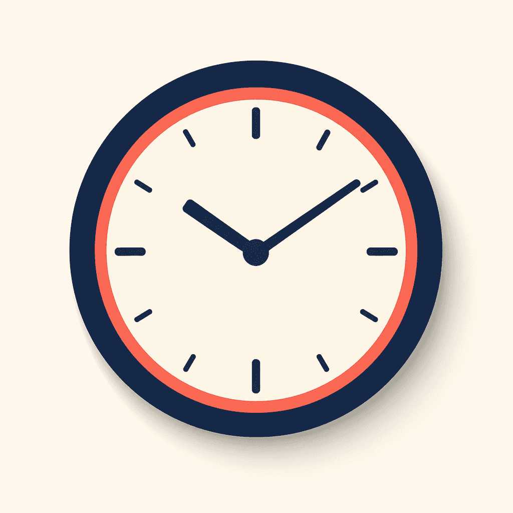 Clock Icon Design