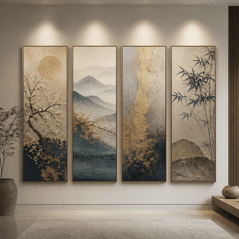 4 Panel Art