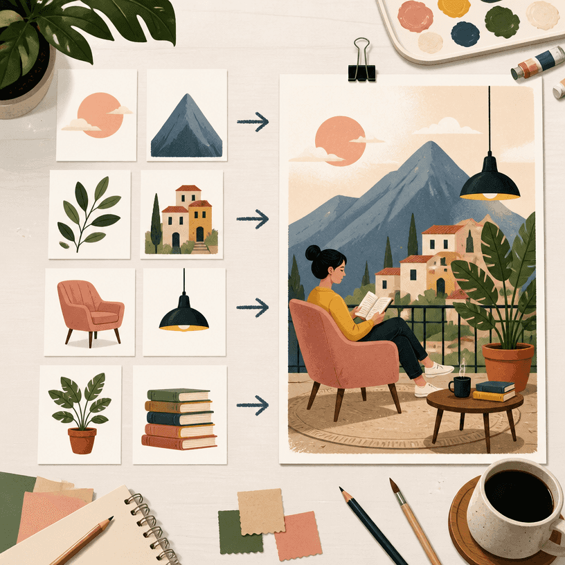 Add Elements To Photo