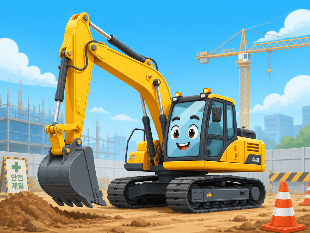 Excavator Illustration