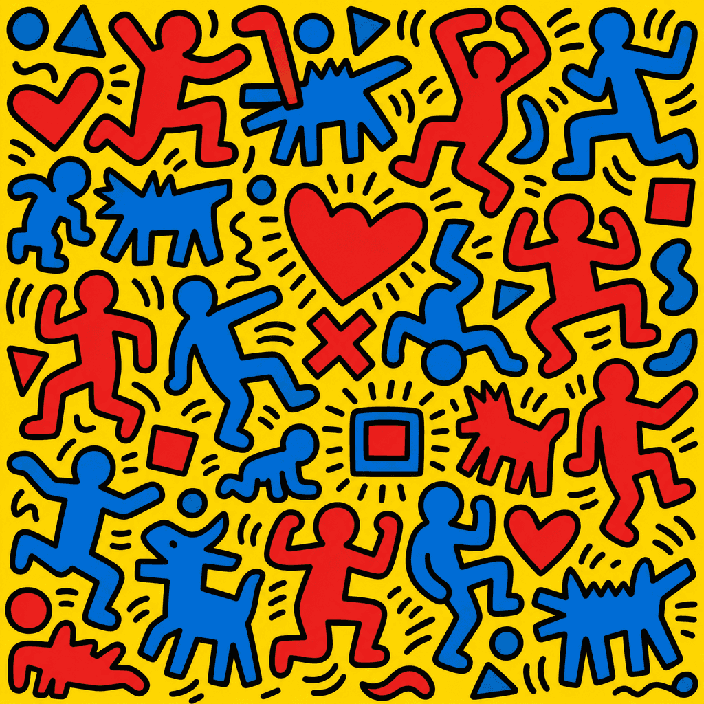 Keith Haring Style Transfer