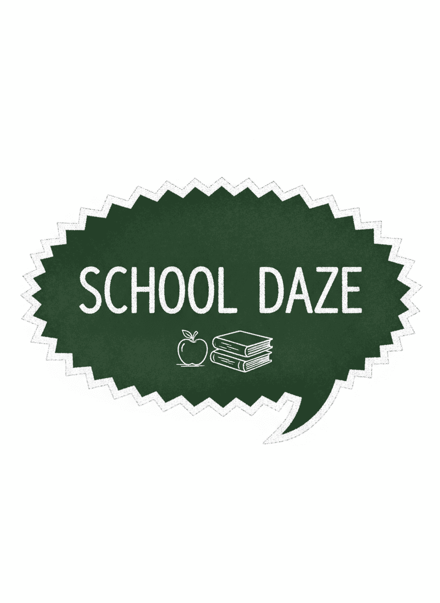 칠판 스타일의 말풍선, 분필 질감, 짙은 녹색, 투명한 배경.