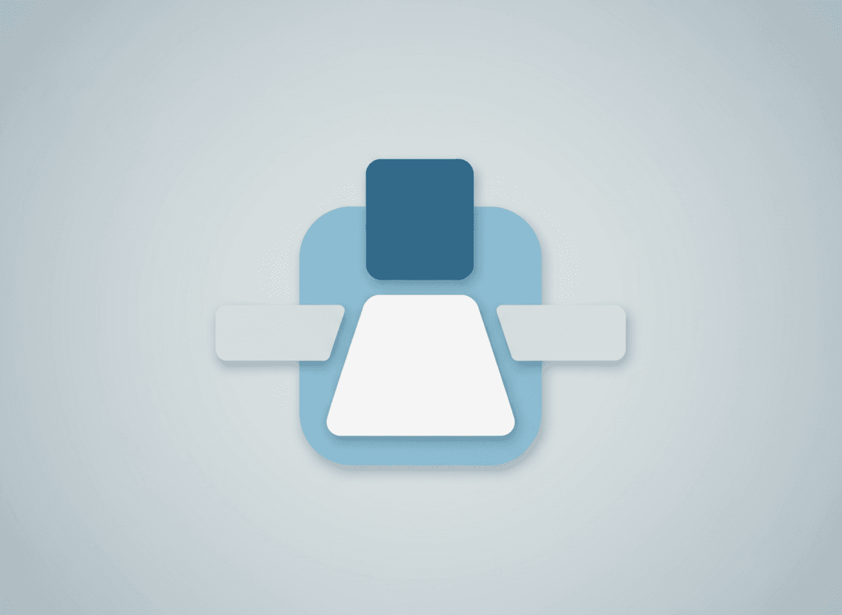 미묘한 그림자와 계층화된 요소를 가진 머티리얼 디자인 스타일 사람 아이콘, 안드로이드 UI 스타일.