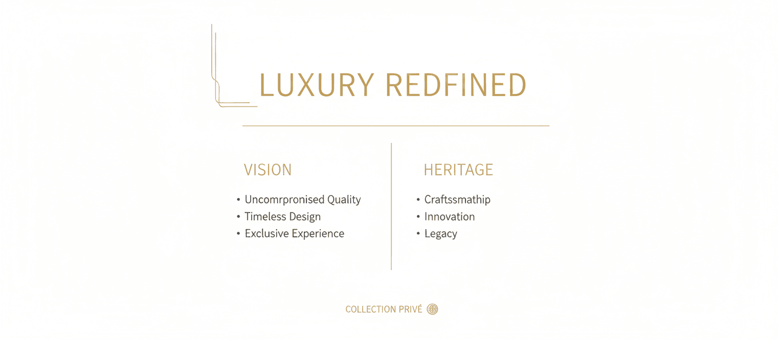 흰색 배경, 깔끔한 타이포그래피, 은은한 금색 악센트가 특징인 우아하고 미니멀한 PPT 템플릿.