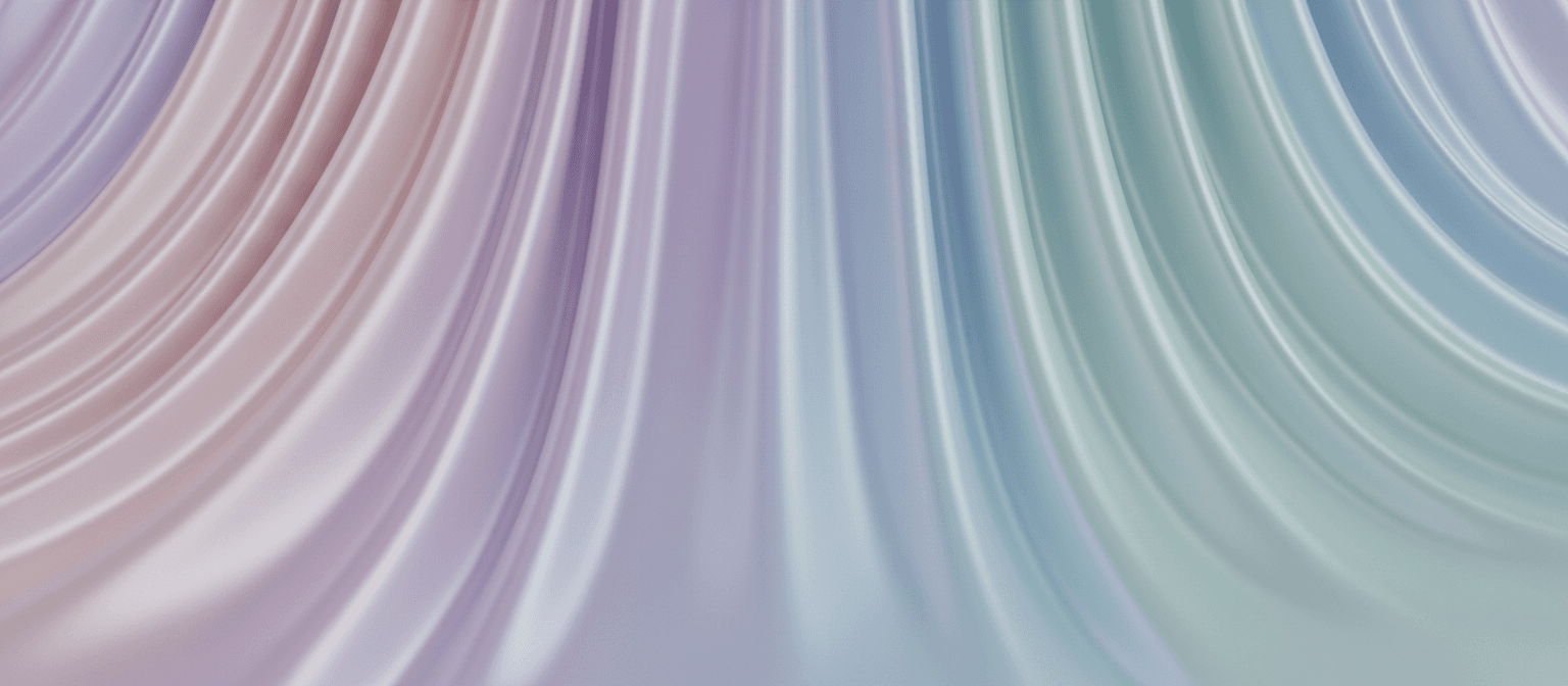 부드러운 주름과 실크 같은 질감의 흐르는 듯한 천 드레이프 배경, 파스텔톤, 우아한 그림자.