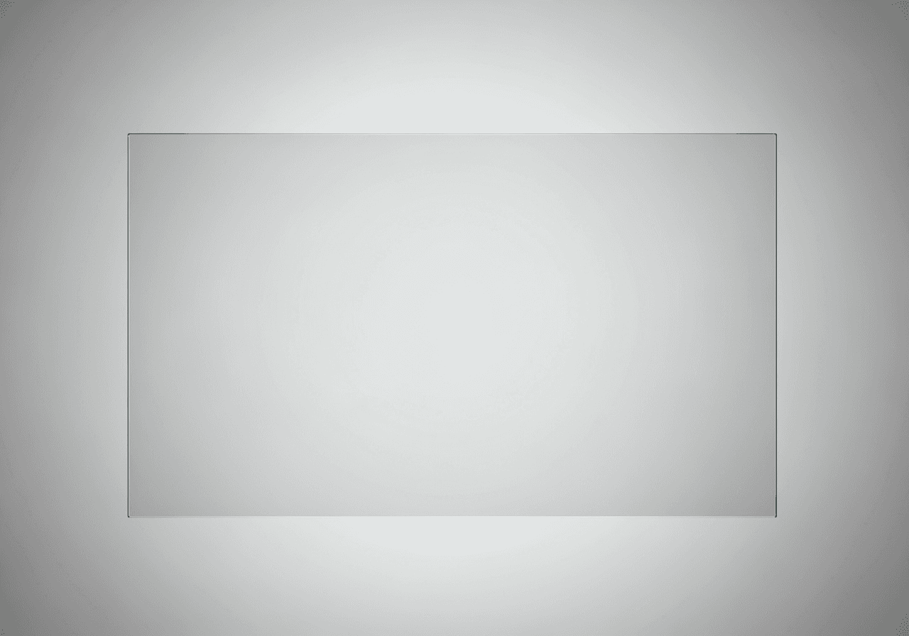 A perfectly clean sheet of glass representing a watermark-free video.