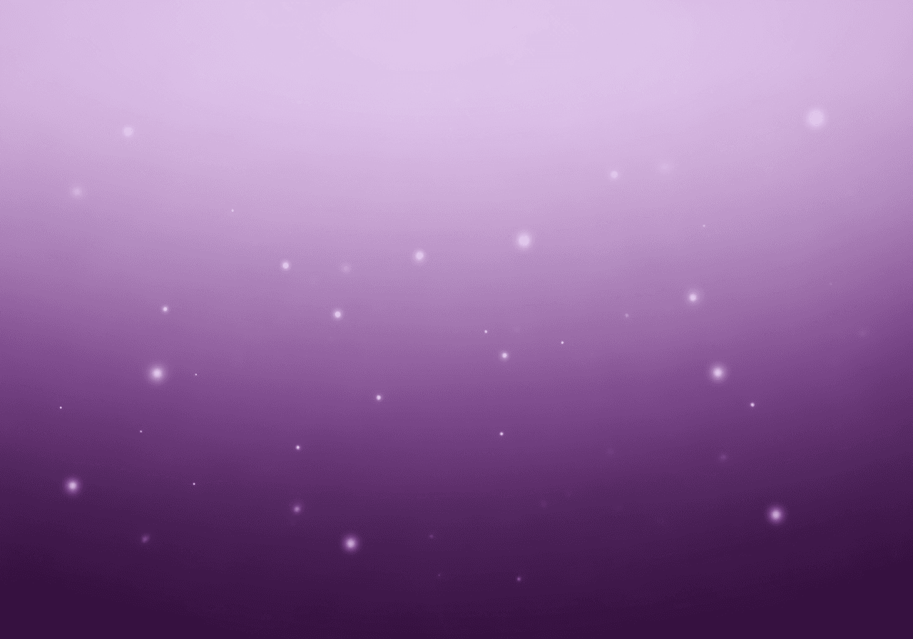 부드러운 라벤더에서 짙은 보라색으로 전환되는 고요한 보라색 그라데이션 배경