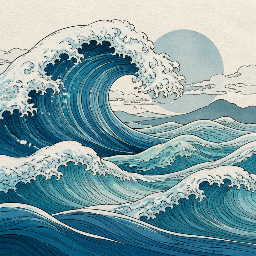 파도 그림