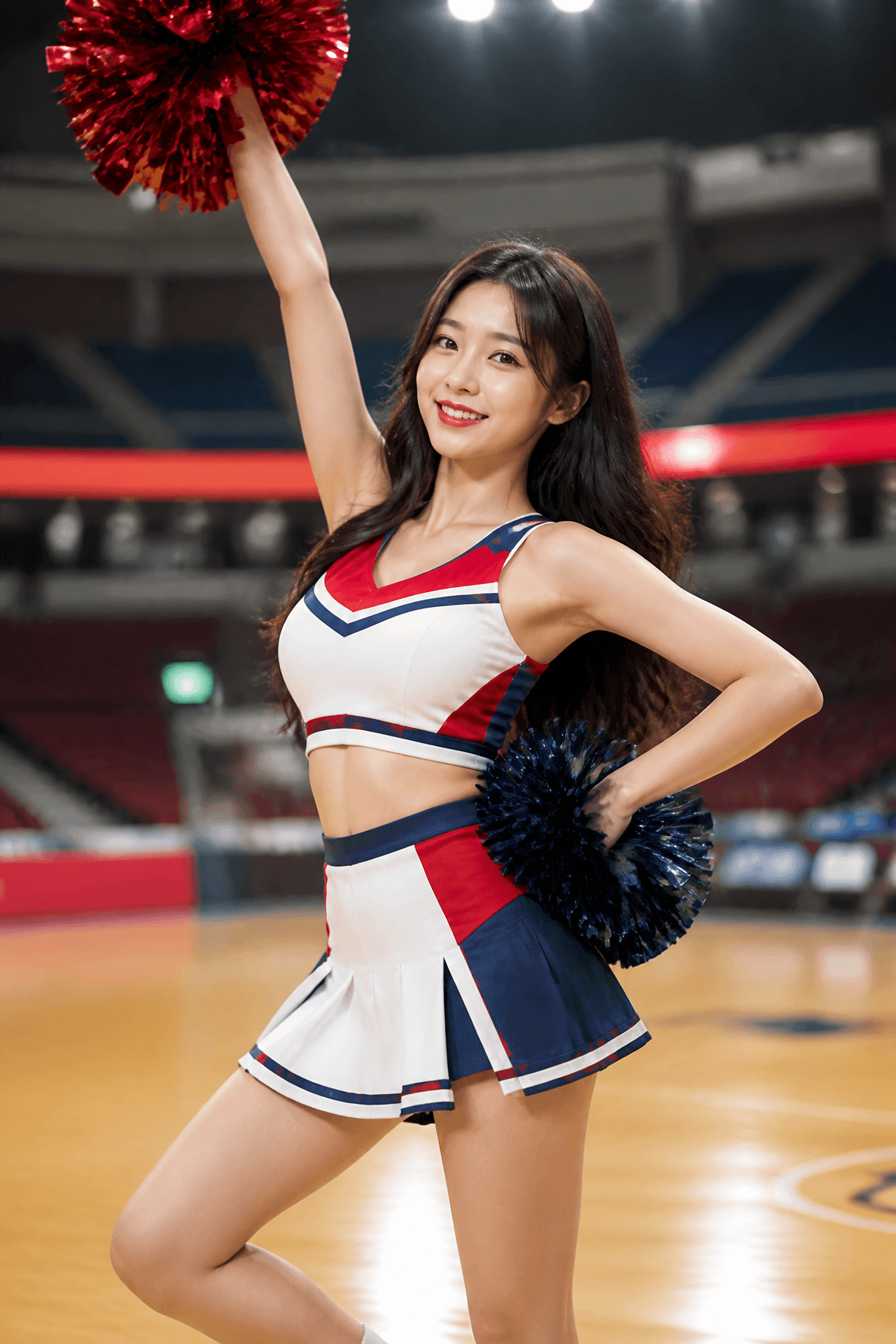 치어리더 컨셉 사진
