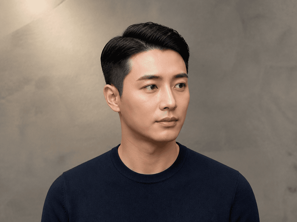 아이비리그컷 헤어스타일