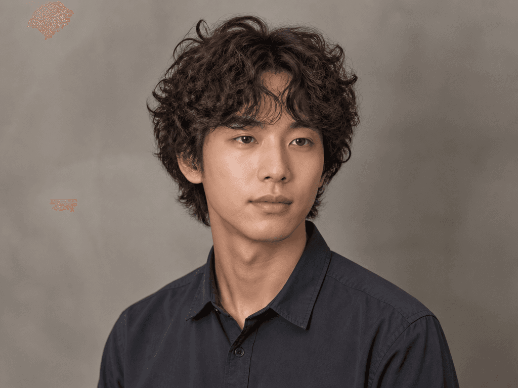 남자 히피펌 헤어스타일