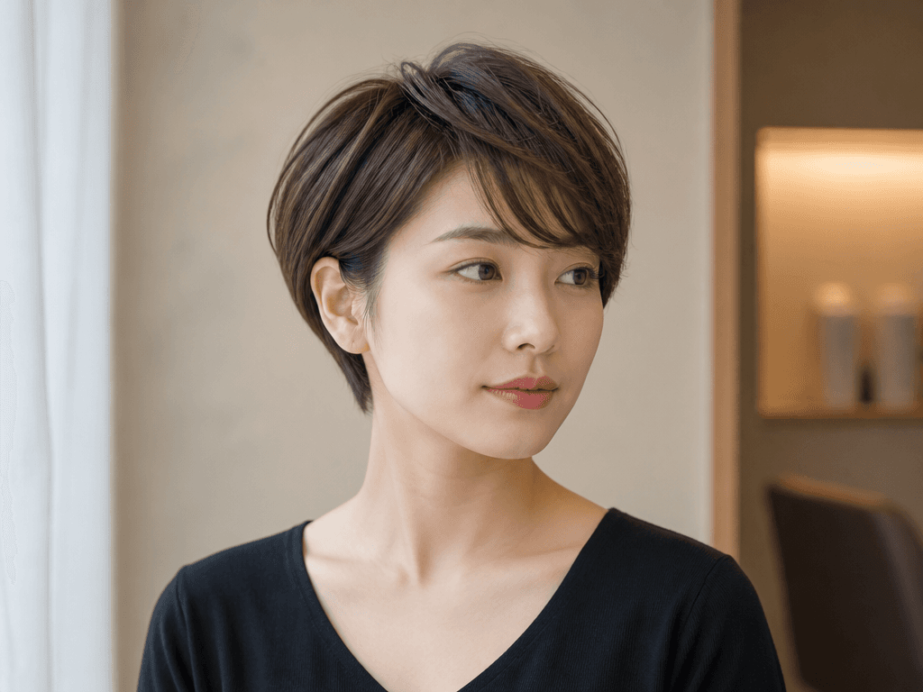 여자 숏컷 헤어스타일
