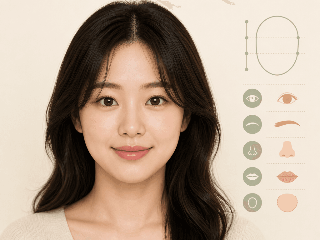 강아지상 얼굴 분석