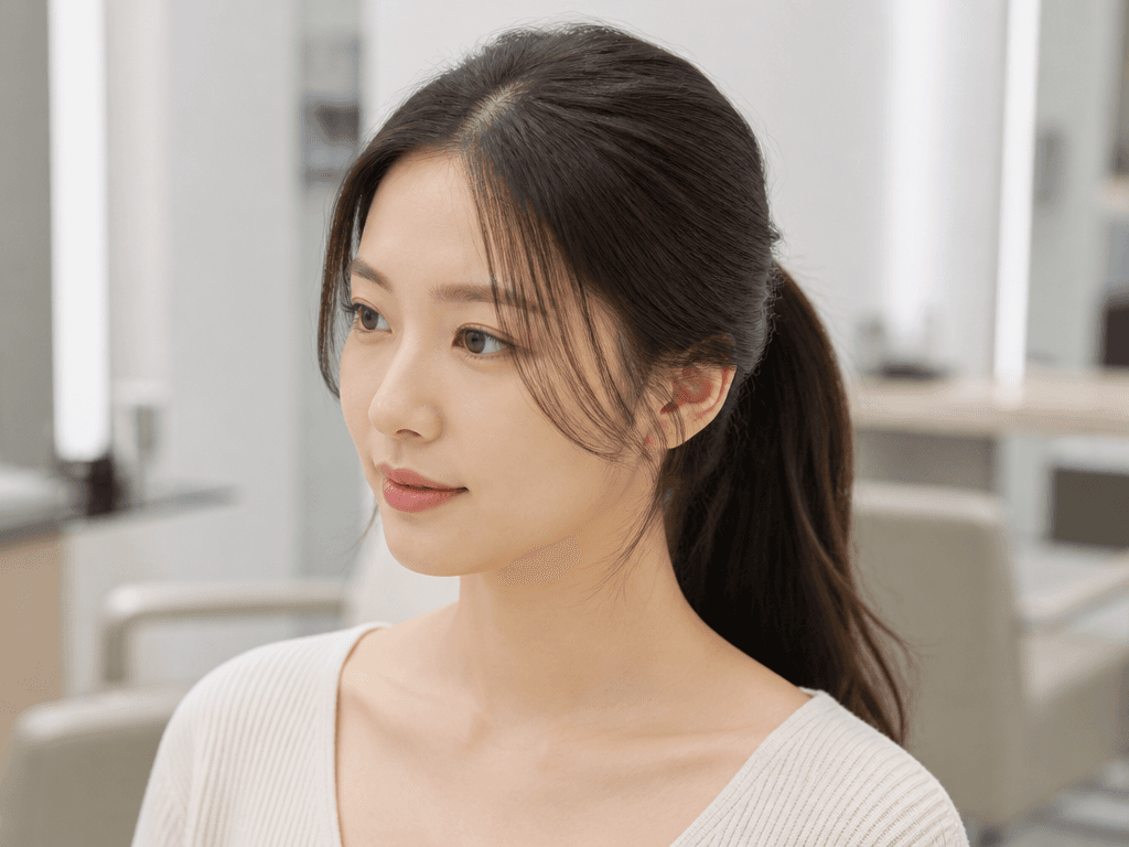 포니테일 헤어스타일
