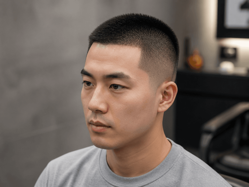 반삭 헤어스타일 사진